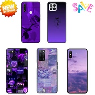 Violet Aesthetic Casing Silicone Rubber For OPPO A1K A59 F1S F11 Pro F7 F9 A7X R9S Reno 2 2F 2Z A15s A15 Cover Shockproof Soft Phone Case