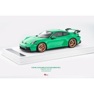 Clearance 1/18 Fumei Porsche 911 GT3 FM18009LM-4A FuelMe Models 1/18 911 (992) GT3 Python Green Ver.