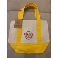 Trader Joe’s Mini Canvas Tote Bag (Yellow)