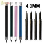 ECYOU Automatic Pencil, 4.0mm Metal Mechanical Pencil, Creative Sketch Comics Design Drawing Writing
