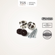 Jim Dunlop 2PSLS031N (Nickel) / 2PSLS033BK (Black) / 2PSLS034G (Gold) Dual Design StrapLok Strap But
