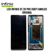 Lcd TOUCHSCREEN FULLSET FRAME INFINIX GT 20 PRO X6871 ORIGINAL NEW