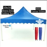 KT WARE 10x10 ft folding canopy / folding tent / conopy bazaar / khemah / kanopi pasar malam payung niaga