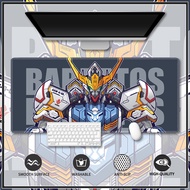 Large Gaming Mouse Pad Thickened Large Size Computer Mouse Pad Mobile Suit Gundam 05 Desk Mat Natural Rubber Table Mats One Piece Mousepad