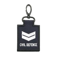 [SG Seller] SCDF Mini Rank Keychain | Civil Defence