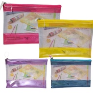 Adventurer Zipper Mesh Bag B6 Size ( 4.9"x6.9")