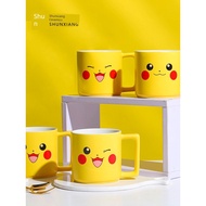 botol tahan sejuk botol air tahan sejuk botol susu baby Pikachu Household Children Cute Co-Branded C