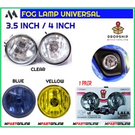 FOG LAMP 3002/3005  3.5/4 INCH Universal car (PRICE FOR 1set@2pcs fog lamp in box)(complete set with