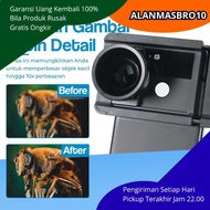 HP 10X Universal Clip-On Smartphone Macro Lens with Sharper Color Cpl Filter, Clear Micro Details, S