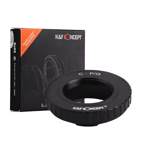 K&F Concept C to PQ Lens Adapter for C Mount Lens to Pentax Q Q7 Q10 Camera