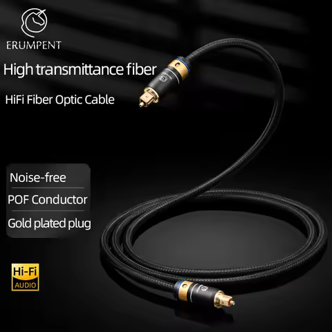 HiFi SPDIF Optical Audio Cable Dolby DTS 5.1 7.1 HiFi Toslink Cable POF Conductor Audio Wire for Sou