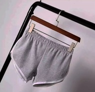 Celana Pendek Lest Pant Santai Olahraga Bahan Babytery Tebal Wanita Gym Karet Melar Celana Hotpants