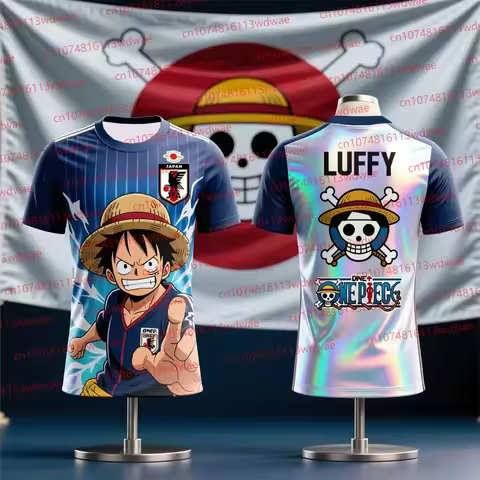 One Piece Anime Football Jersey 2026 New Japan Football Shirt Luffy Jersey Special Edition Jersey Ki