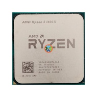 Used AMD Ryzen 5 1600X R5 1600X 3.6 GHz Six-Core Twelve-Thread CPU Processor 95W L3=16M YD160XBCM6IAE Socket AM4 gubeng