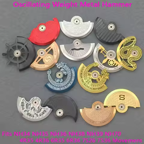 NH35 NH36 Watch Movement Oscillating Weight Fits for Japan NH34 NH35 NH36 NH38 4R35 6R35 7S26 Moveme