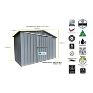 [INSTALLATION] Australia Brand Materials Outdoor Garden Store / Garden Shed / Setor Laman / Cabin /S