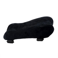 辦公椅曲線立體支撐記憶棉扶手墊（黑色）