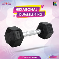 dumbell hexagonal 4kg KETTLER FIXED HEXAGONAL DUMBELL ORIGINAL