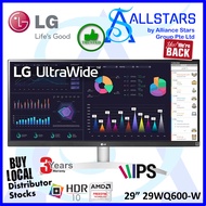 (ALLSTARS : Monitor PROMO) LG 29WQ600-W 29 inch UltraWide FHD HDR10 AMD FreeSync IPS Monitor with US