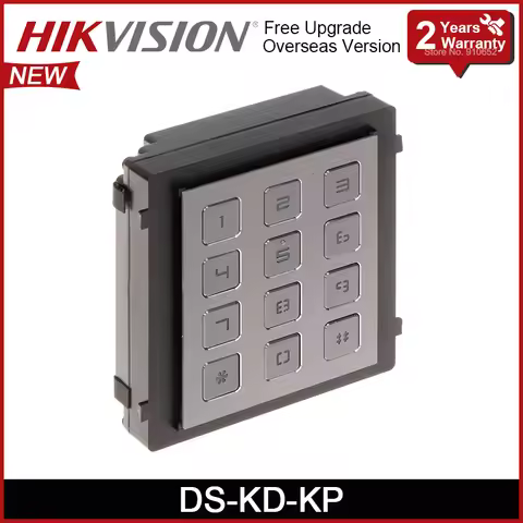 Original Hikvision DS-KD-KP Keypad Module IP65 IK07 for DS-KD8003-IME1(B) Video Intercom Modular Doo