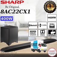 SHARP SOUND BAR WITH WIRELESS SUBWOOFER 8AC22CX1
