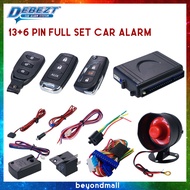 DEBEZT 13+6 PIN CAR ALARM SYSTEM / CAR REMOTE BUTTON ALARM SYSTEM (FULL SET)