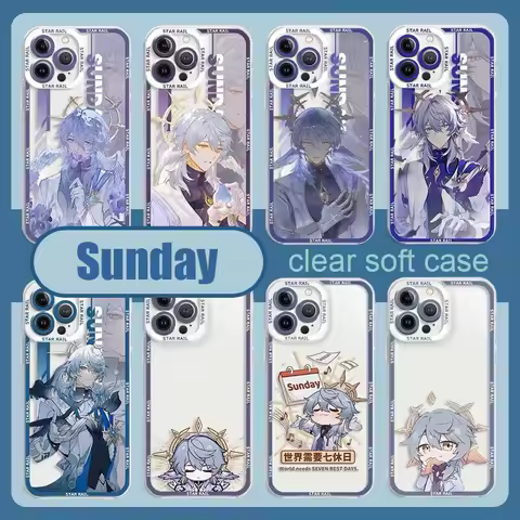 Honkai Star Rail Sunday Case For OPPO A60 A3 Pro A3X A12 A17 A74 A38 A18 A54 A55 A58 A78 A57 A52 A15