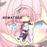 GANTUNGAN Honkai Impact 3rd Elysia Game Keychain - Honkai Impact Elysia Anime Keychain