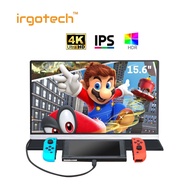 [ Local Ready Stocks ] IRGOTECH Portable Gaming Monitor 4K IPS  Monitor 15.6 inch ultra slim Portabl