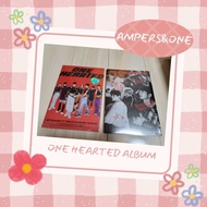AMPERS&ONE AMPERSANDONE ONE HEARTED 2ND SINGLE ALBUM SEALED [WITH POB]