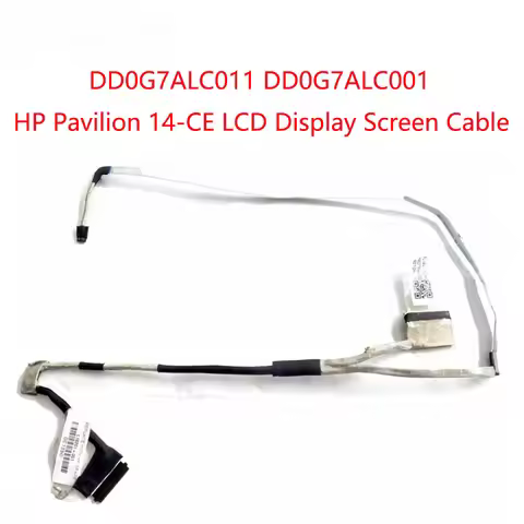 New Replacement Laptop LCD Display Screen Cable For HP Pavilion 14-CE DD0G7ALC011 DD0G7ALC001