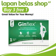 【Buy 3 get 1 free】Ginflex Capsules 30s | Support Joint & Muscular Pain, Quick Pain Relief, Arthritis