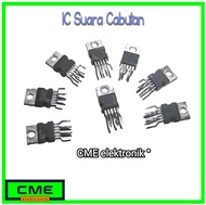 IC Cabutan Seri TDA2003 / CV203 / TDA2006 / TDA2030 / TDA2050 IC Suara Copotan Ori