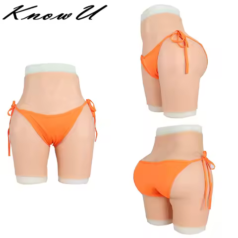 KnowU Silicone Panty Camel Toe Underwear Camel Hoof Vagina Pants Crossdresser