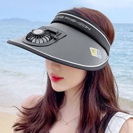 Sun Hat Electric Fan with Fan Fan with Fan Sun Hat Sun Hat with Fan Adult Wear Adult Head