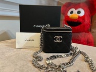 Chanel22s字母鏈條小盒子（荔枝皮）