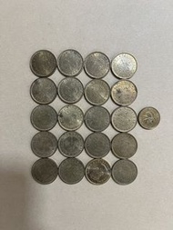 （72年20枚大壹毫）香港硬幣英女王伊利沙伯二世 1972年大一毫 Government of Hong Kong Coin Queen Elizabeth ll 1972 $0.1