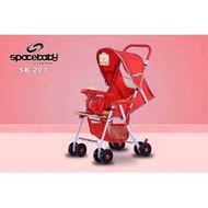 Stroller Space Baby SB 203 - Merah