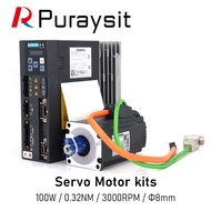 HY Puraysit  Servo Motor kits 100W 6SL3210-5FB10-1UA2 1FL6024-2AF21-1MA1 0.32NM 1.2A 3000RPM Dia.8mm