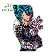 EARLFAMILY 13cm x 8.5cm Dragon Ball Car Stickers Windows Anime Creative Decal Windshield Car Accesso