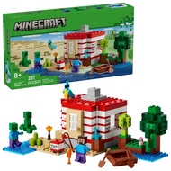 lego minecraft minecraft Minecraft Series 21275 TNT Jungle House Boys Girls Educational Assembled Bu