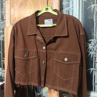 琥珀太太～絕對必買舒服好搭不修邊車邊外套