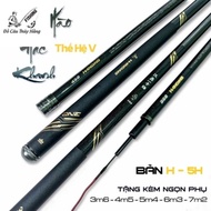 Nhat Hao Hac Khanh Hand Rod - Single Rod 5H - 3m6 4m5 5m4 6m3