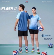 Bộ Quần Áo Bóng Chuyền Nam Nữ Cao Cấp Beyono Flash 2 - Thoáng Mát Mềm Mại