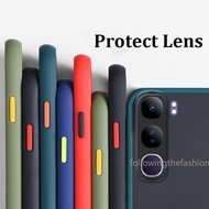 Caisng For Vivo Y200 5G vivo Y200 Y 200 Y100 4G 5G 2024 Translucent Acrylic Frosted Candy Case Clear