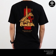 Blckclture Badik PD / Kaos Makassar / Kaos Bugis / Distro Makassar