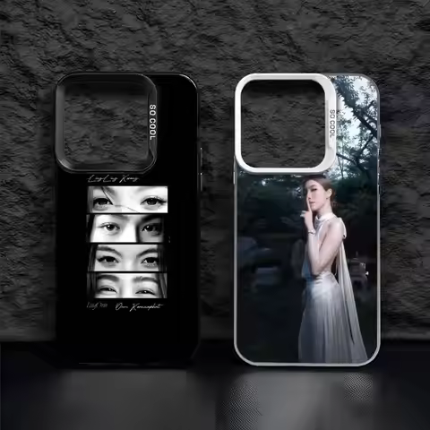 O-Orm K-kornnaphat Phone Case For iPhone 16,15,14,13,12,17,Pro,MAX Black Matte Shockproof Cover