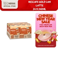 [Carton] NESCAFE Gold Latte Coffee Can (6 x 240ml)