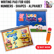 "SMC SHELF Writing Pad Paper: Boost Kids' Skills with Fun Practice, Tracing, and Writing!"