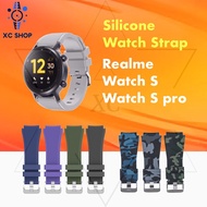 Compatible for Realme watch S pro replacement strap soft silicone band watch Smartwatch tali jam realme watch S L